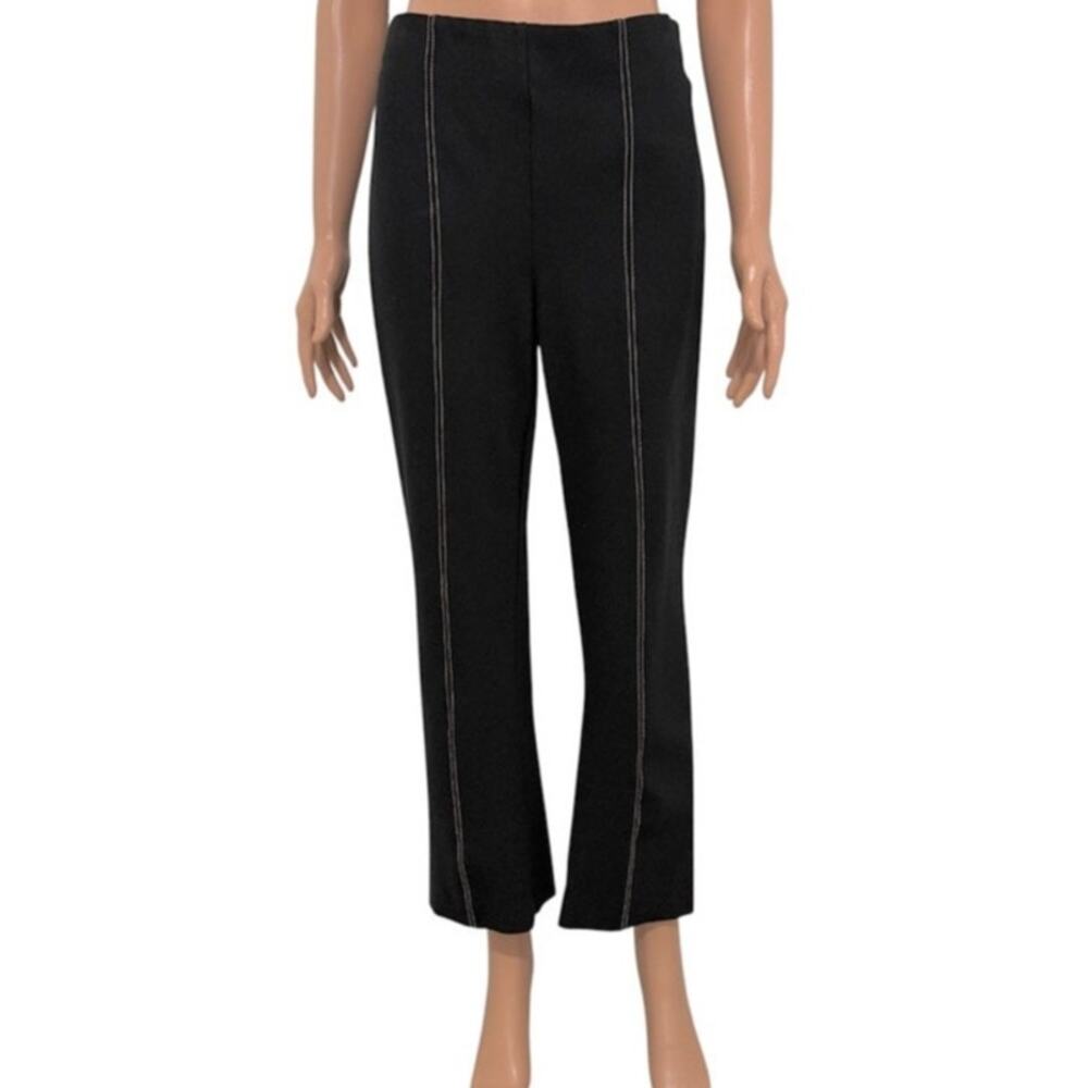 Anthropologie medium The Essential crop flare ankle pant P3 3546